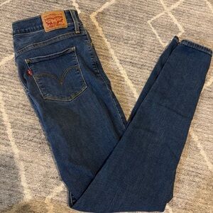 Levi's Dark Blue Skinny Jeans